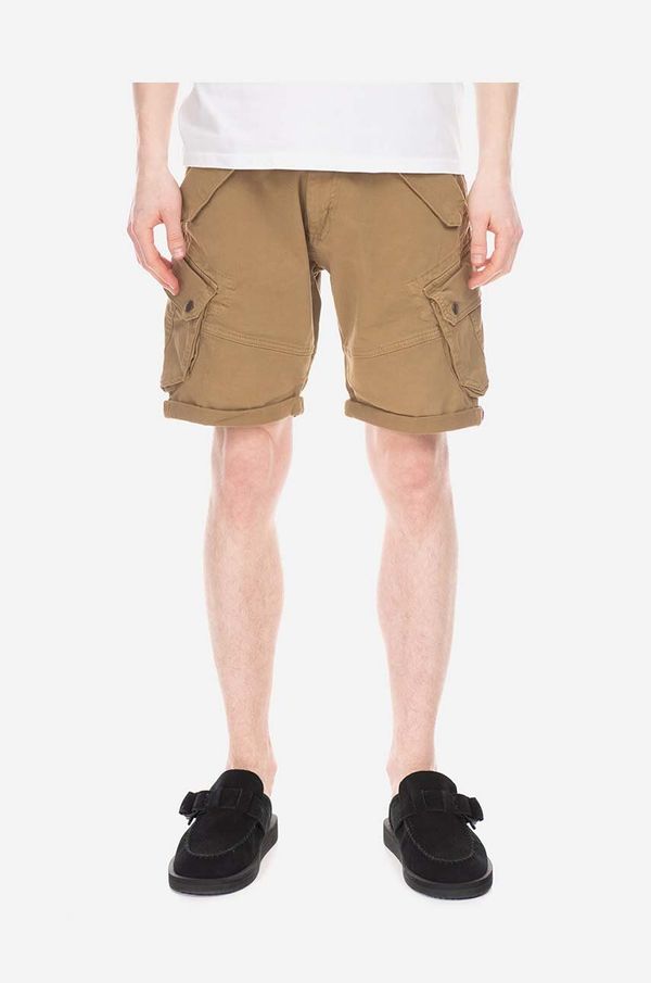 Alpha Industries Kratke hlače Alpha Industries Combat za muškarce, boja: bež, 116210.13-beige
