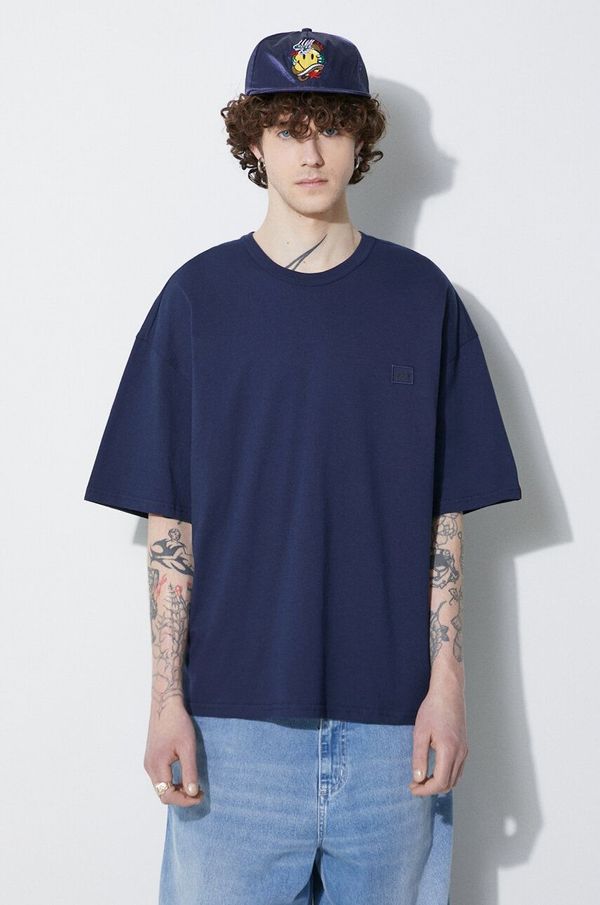 Alpha Industries Pamučna majica Alpha Industries Essentials RL za muškarce, boja: tamno plava, s aplikacijom, 146504