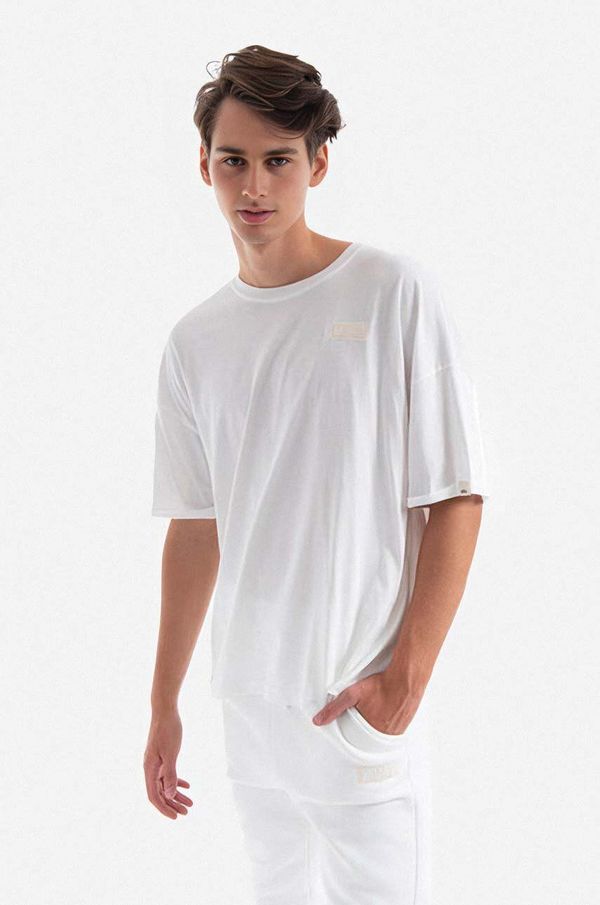 Alpha Industries Pamučna majica Alpha Industries za muškarce, boja: bež, glatki model, 118532.626-cream