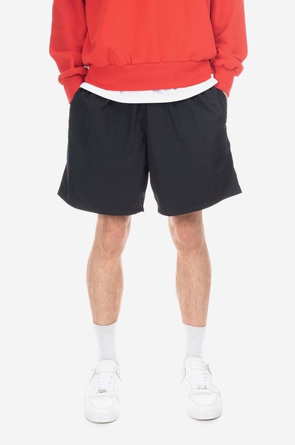 Aries Kratke hlače Aries Classic Windcheater Short za muškarce, boja: crna, AR30701 BLACK