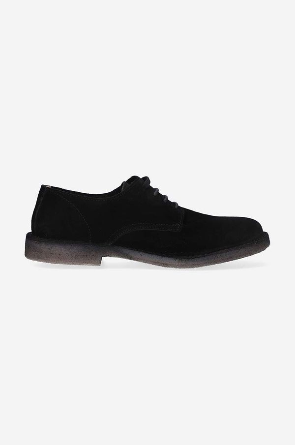 Astorflex Cipele od brušene kože Astorflex Derby Uomo COASTFLEX01 DARK KHAKI za muškarce, boja: crna, COASTFLEX.001-STONE