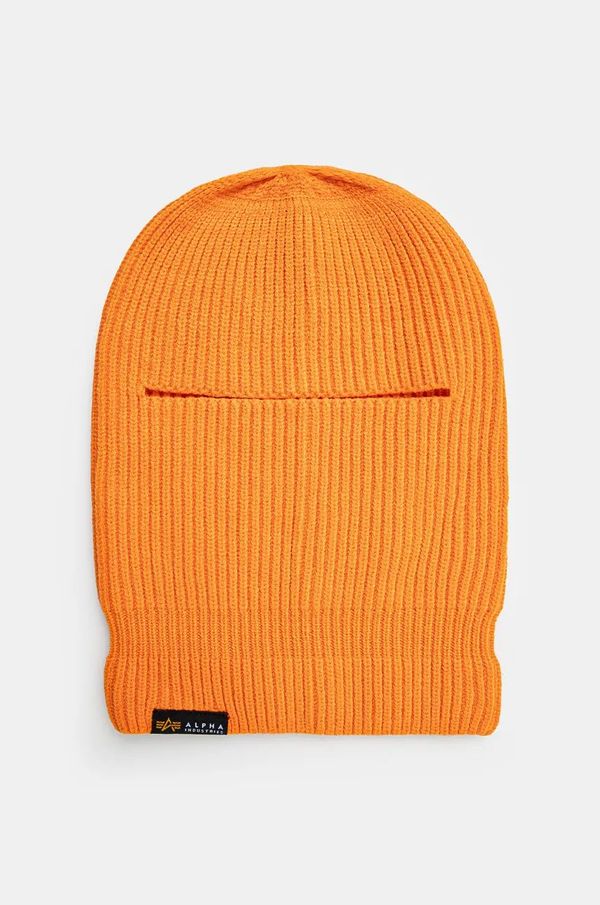 Alpha Industries Balaklava Alpha Industries Label Balaclava boja: narančasta, 138901
