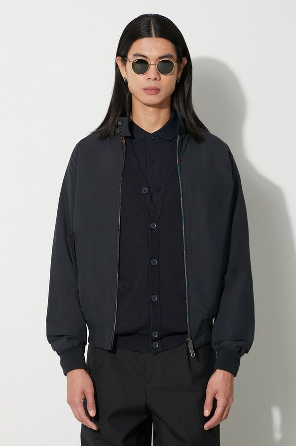 Baracuta Bomber jakna Baracuta G9 Cloth za muškarce, boja: tamno plava, za prijelazno razdoblje, BRCPS0001