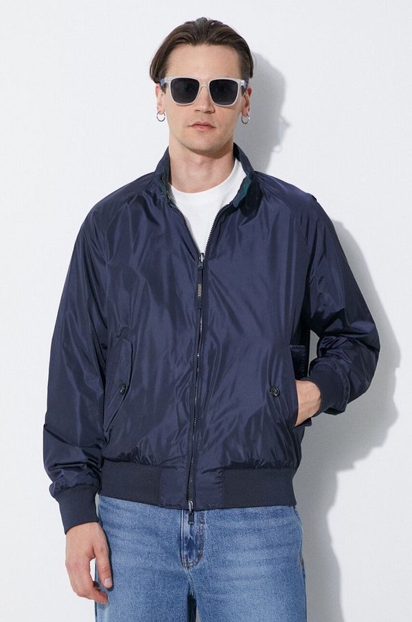 Baracuta Dvostrana jakna Baracuta Reversible G9 za muškarce, boja: tamno plava, za prijelazno razdoblje, BRCPS1026