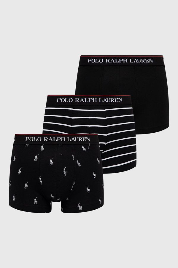 Polo Ralph Lauren Bokserice Polo Ralph Lauren (3-pack) za muškarce, boja: crna, 714830299009