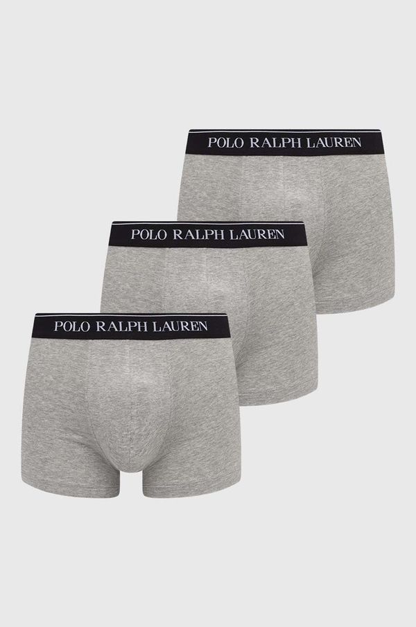 Polo Ralph Lauren Bokserice Polo Ralph Lauren 3-pack za muškarce, boja: siva, 714835885