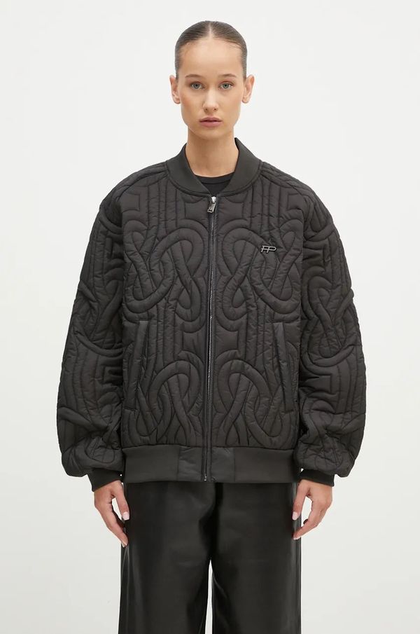 Filling Pieces Bomber jakna Filling Pieces za muškarce, boja: crna, za prijelazno razdoblje, 99400151861