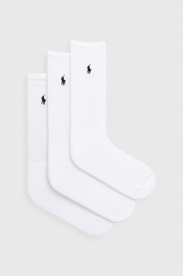 Polo Ralph Lauren Čarape Polo Ralph Lauren 3-pack za muškarce, boja: bijela449655211