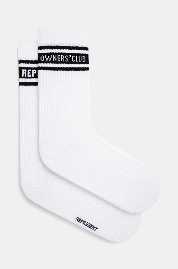 Represent Čarape Represent Represent Owners Club Socks boja: bijela, OCM81125.140