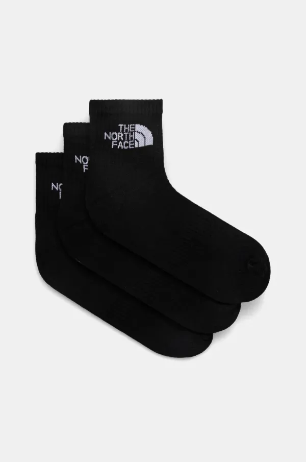 The North Face Čarape The North Face 3-pack za muškarce, boja: crna, NF0A882GJK31