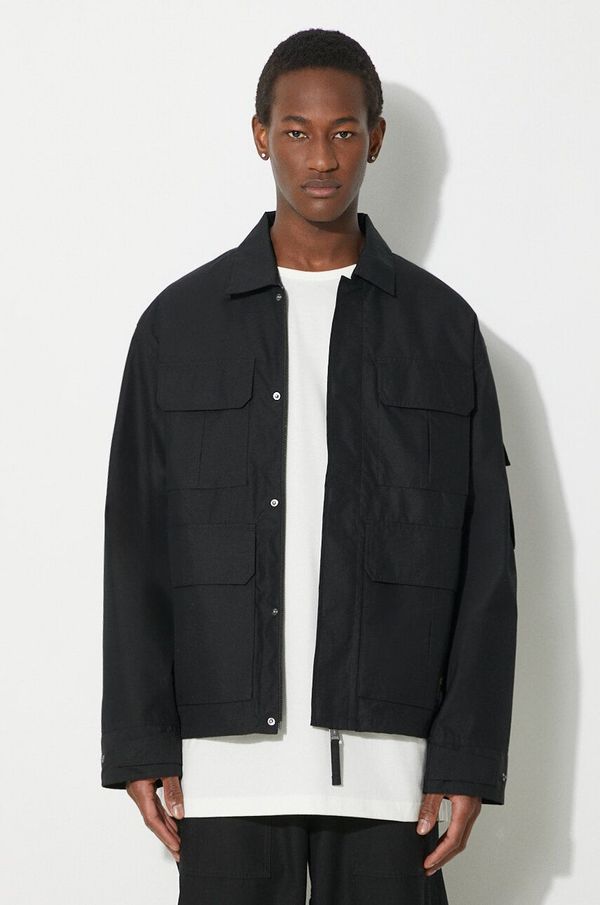 Carhartt WIP Jakna Carhartt WIP Holt Jacket za muškarce, boja: crna, za prijelazno razdoblje, I032979.89XX