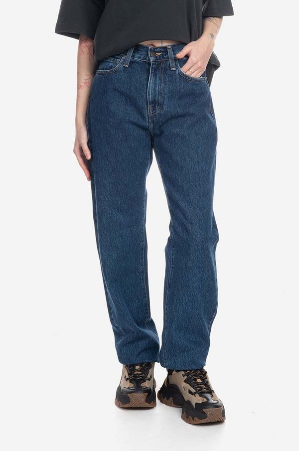 Carhartt WIP Pamučne traperice Carhartt WIP Noxon I031920-BLUE.STONE