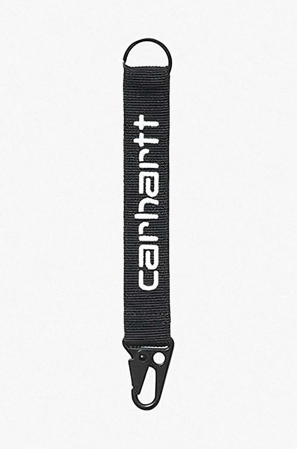 Carhartt WIP Privjesak Carhartt WIP boja: crna, I027773.BLACK.WHIT-BLACK.WHIT