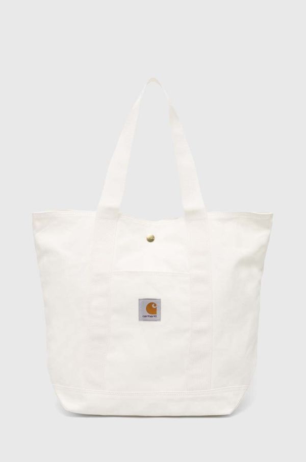 Carhartt WIP Torba Carhartt WIP Canvas Tote boja: bež, I033102.D602