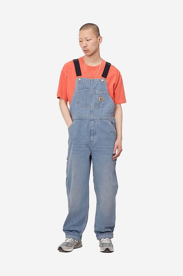 Carhartt WIP Traper tregerice Carhartt WIP I022946.BLUE.LIGHT-BLUE.LIGHT