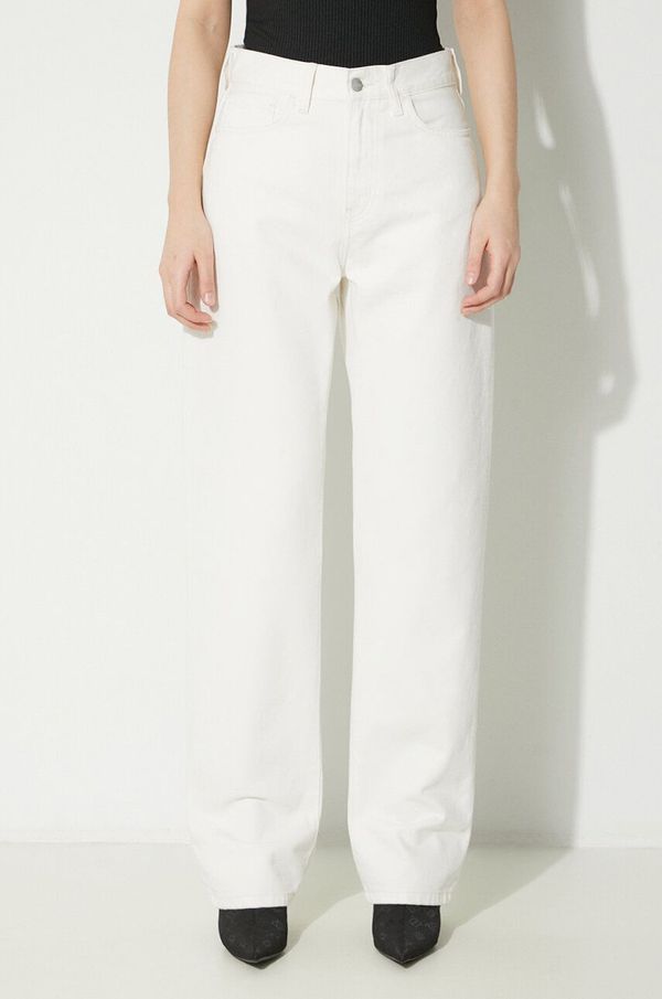 Carhartt WIP Traperice Carhartt WIP Noxon Pant za žene, visoki struk, I031920.202