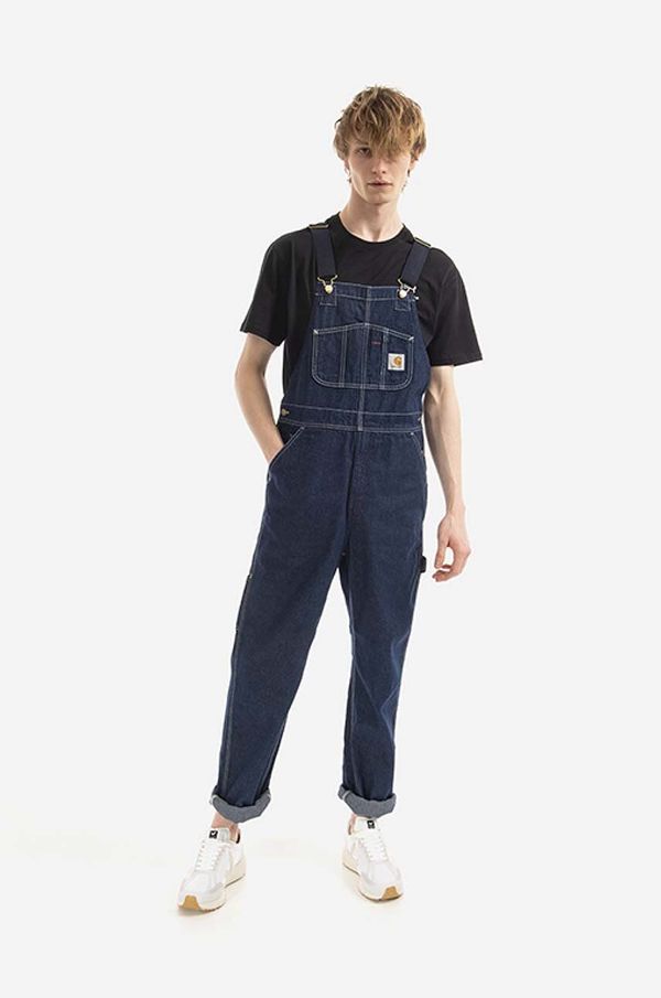 Carhartt WIP Traperice Carhartt WIP za muškarce, boja: tamno plava