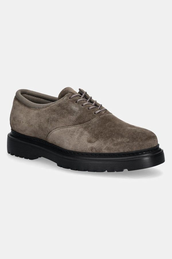 Filling Pieces Cipele Filling Pieces Derby Suede za muškarce, boja: smeđa, 74922791174