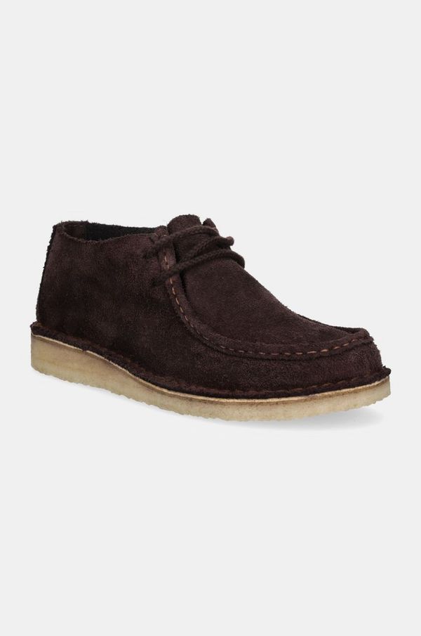 Clarks Originals Cipele od brušene kože Clarks Originals Desert Nomad za muškarce, boja: smeđa, 26177980