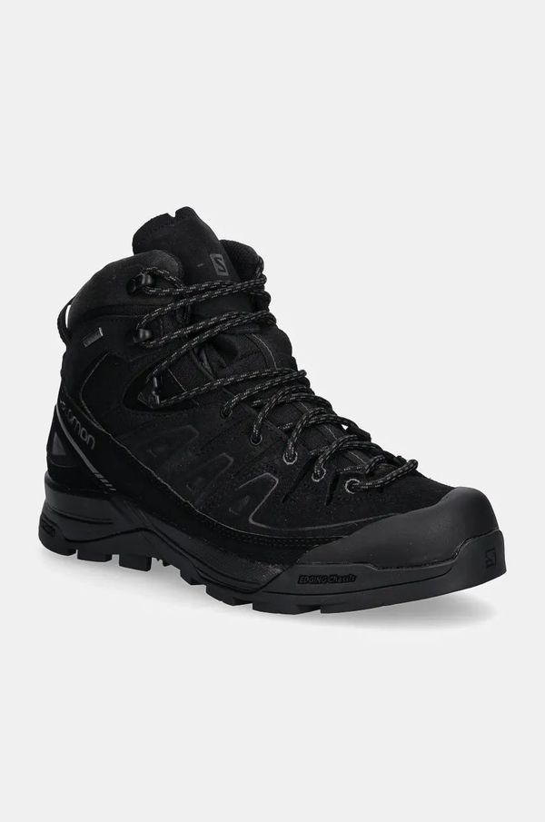 Salomon Cipele Salomon X-ALP MID LTR Gore-Tex boja: crna, sa srednje toplom podstavom, L47638700