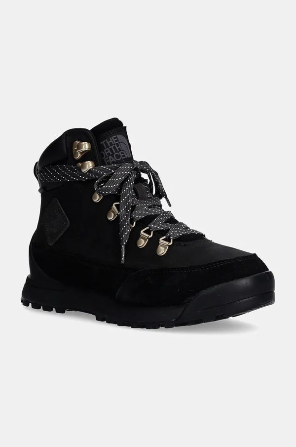 The North Face Cipele The North Face Back to Berkeley IV Leather za žene, boja: crna, sa srednje toplom podstavom, NF0A8A9EKX71