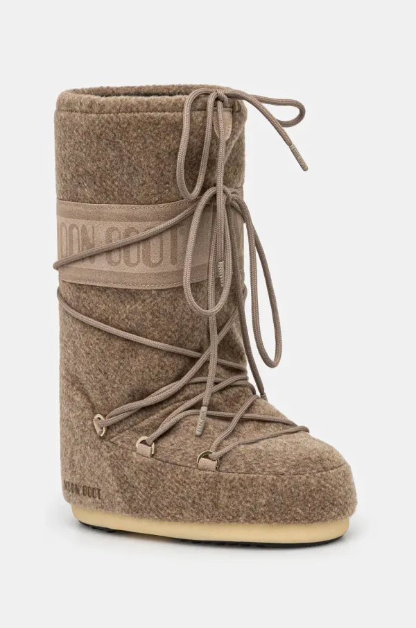 Moon Boot Čizme za snijeg Moon Boot MB ICON FELT boja: bež, 80D1402960.L017