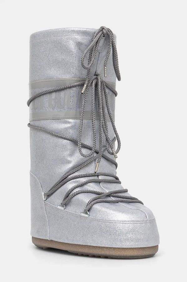 Moon Boot Čizme za snijeg Moon Boot MB ICON GLITTER boja: srebrna, 80D1402850 H001