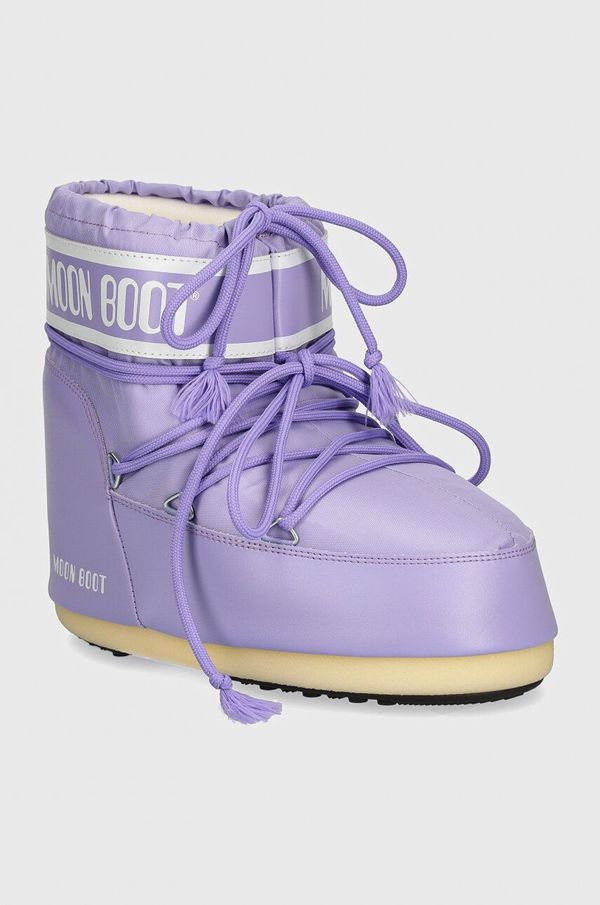 Moon Boot Čizme za snijeg Moon Boot MB ICON LOW NYLON boja: ljubičasta, 80D1409340 E001