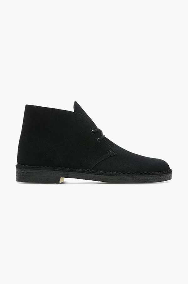 Clarks Originals Cipele od brušene kože Clarks Originals Desert Boot za muškarce, boja: crna, 26155480