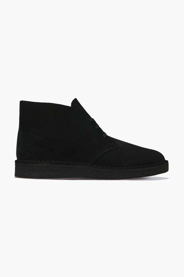 Clarks Originals Cipele od brušene kože Clarks Originals Desert Coal za muškarce, boja: crna, 26154809