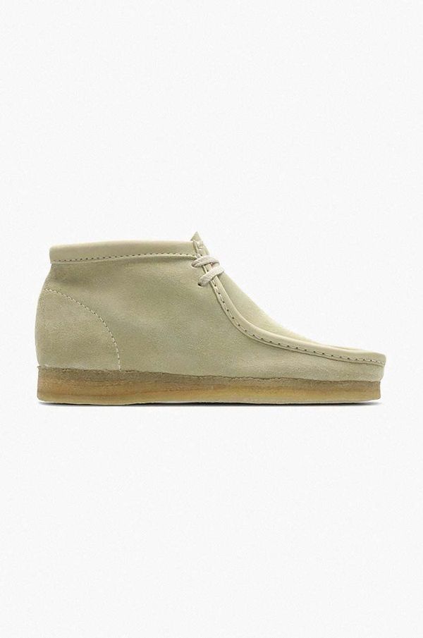 Clarks Originals Cipele od brušene kože za žene, boja: bež, ravni potplat