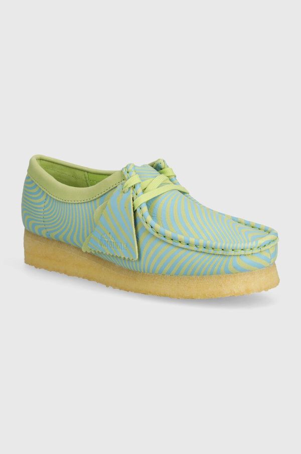 Clarks Originals Kožne cipele Clarks Originals Wallabee za žene, s platformom, 26175834