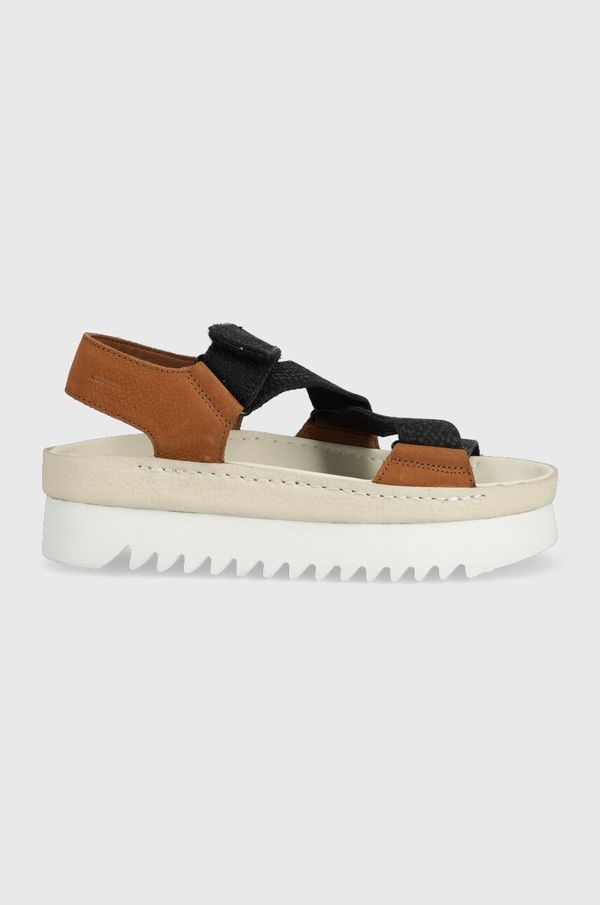 Clarks Originals Kožne sandale Clarks Ranger za žene, 26160259-MULTIKOLOR, 26160259