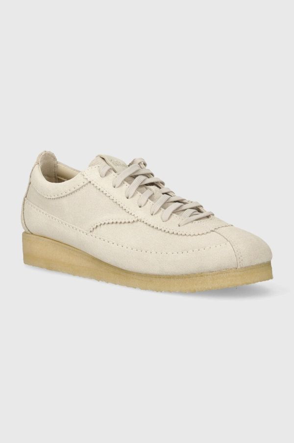 Clarks Originals Tenisice od brušene kože Clarks Originals Wallabee Tor boja: siva, 26175761
