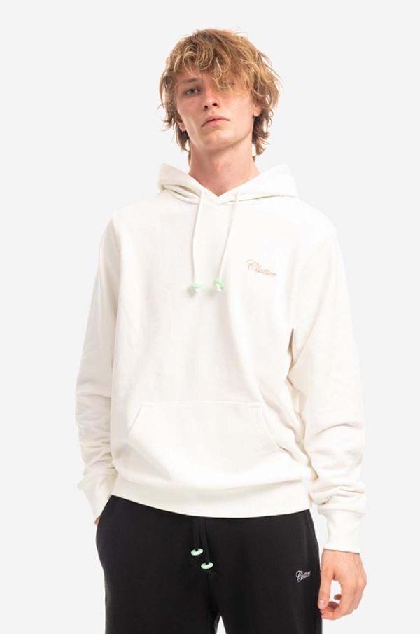 CLOTTEE Pamučna dukserica CLOTTEE Jade Donut Hoodie za muškarce, boja: bež, s kapuljačom, bez uzorka, CTHD3001.CREAM-CREAM
