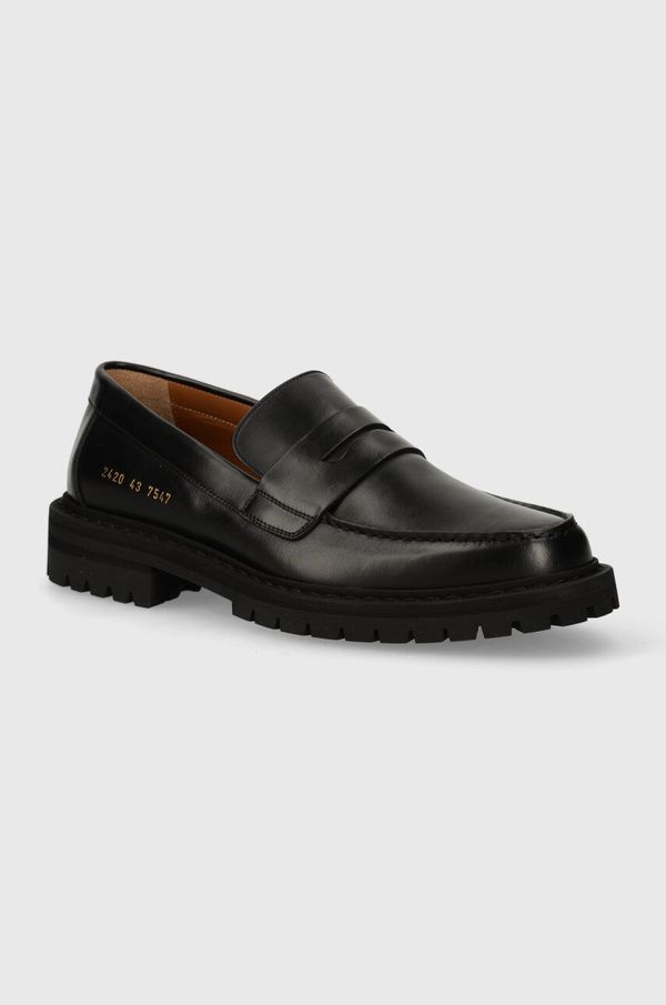 Common Projects Kožne mokasinke Han Kjøbenhavn Loafer with Tread Sole za muškarce, boja: crna, 2420