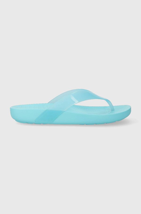Crocs Japanke Crocs za žene, boja: crna, ravni potplat