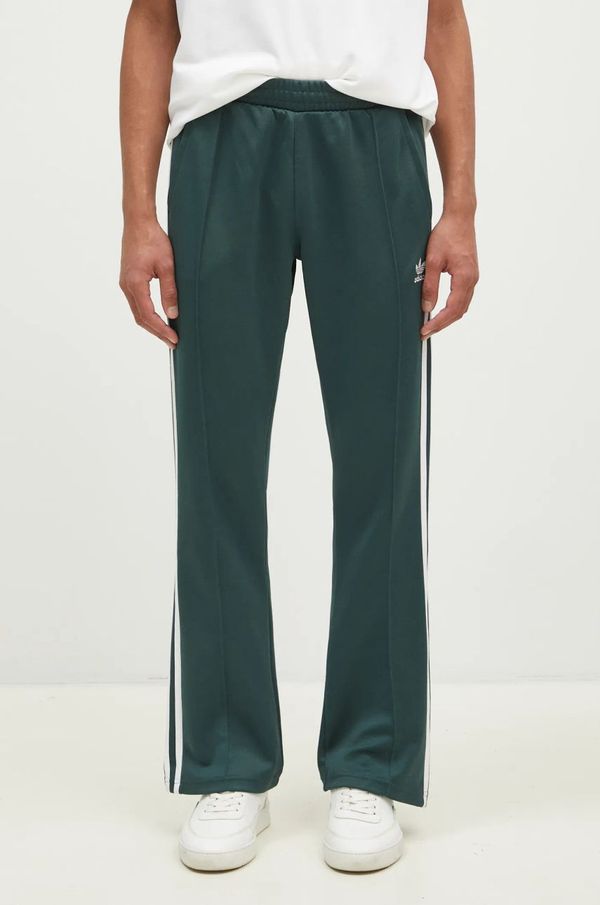 adidas Originals Donji dio trenirke adidas Originals 70S Track Pant boja: zelena, s uzorkom, IX5224