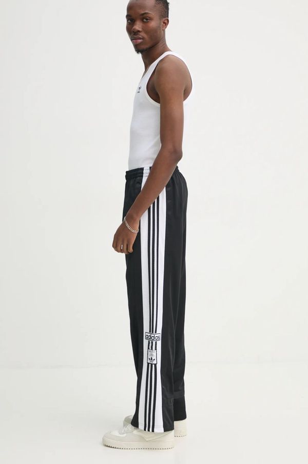 adidas Originals Donji dio trenirke adidas Originals Adibreak boja: crna, s aplikacijom, JD4267