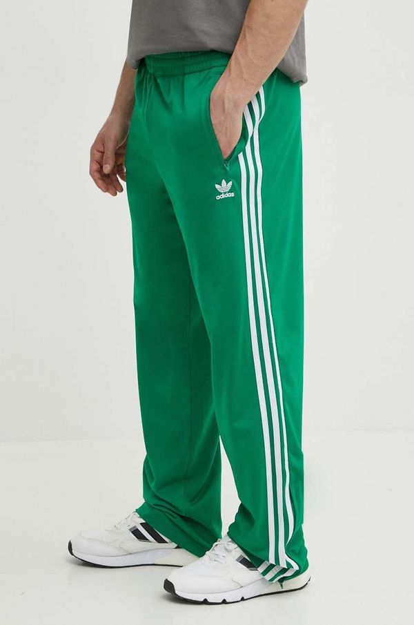 adidas Originals Donji dio trenirke adidas Originals boja: zelena, s aplikacijom, IU0768