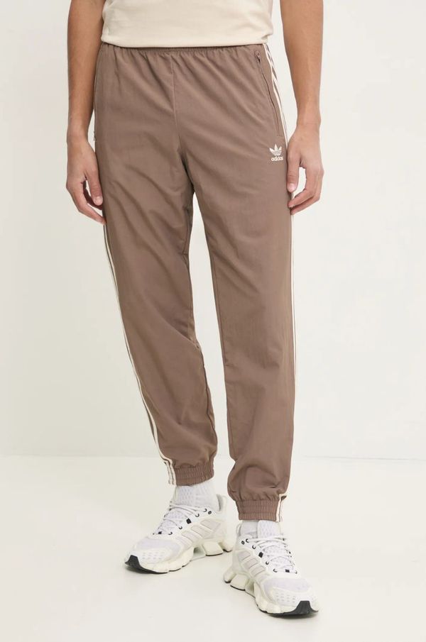 adidas Originals Donji dio trenirke adidas Originals Firebird boja: bež, s aplikacijom, JP1024