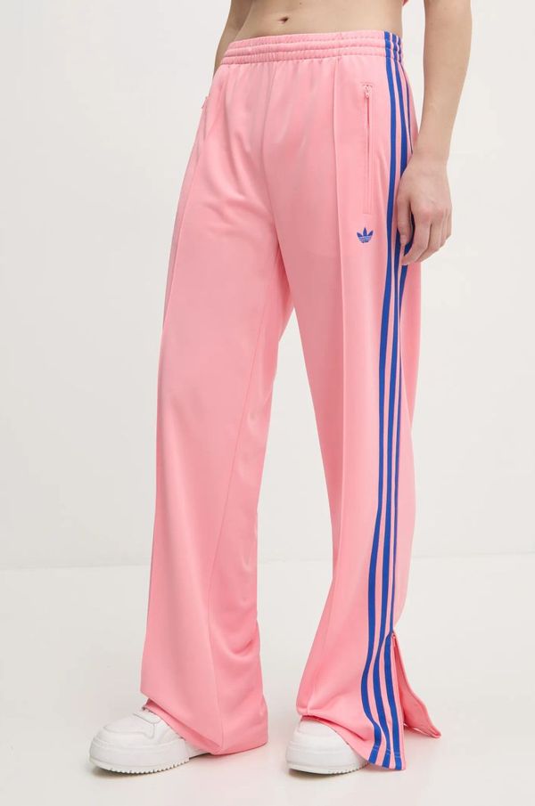 adidas Originals Donji dio trenirke adidas Originals Firebird boja: ružičasta, s aplikacijom, JP2312