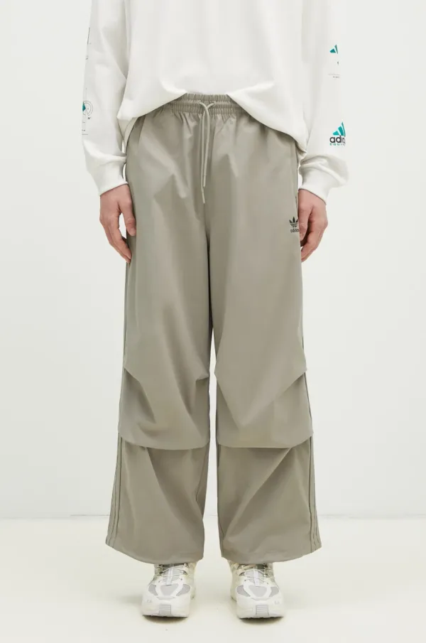 adidas Originals Donji dio trenirke adidas Originals Parachute Pant boja: zelena, bez uzorka, IZ4849