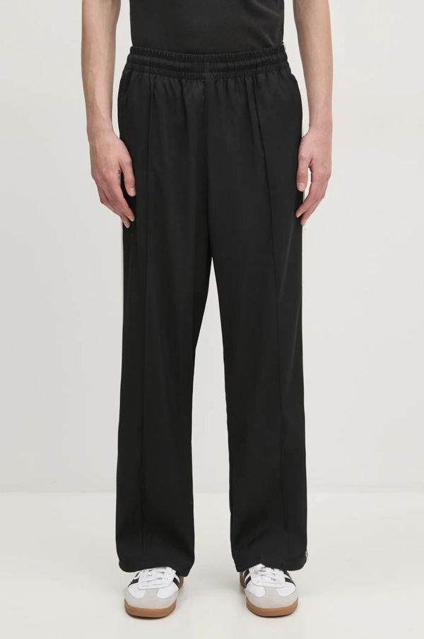 adidas Originals Donji dio trenirke adidas Originals Premium Baggy Track Pant boja: crna, s aplikacijom, JC6359