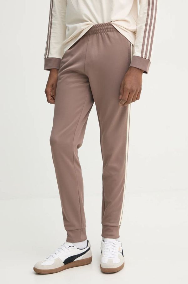 adidas Originals Donji dio trenirke adidas Originals SST TP boja: bež, s aplikacijom, JP2518