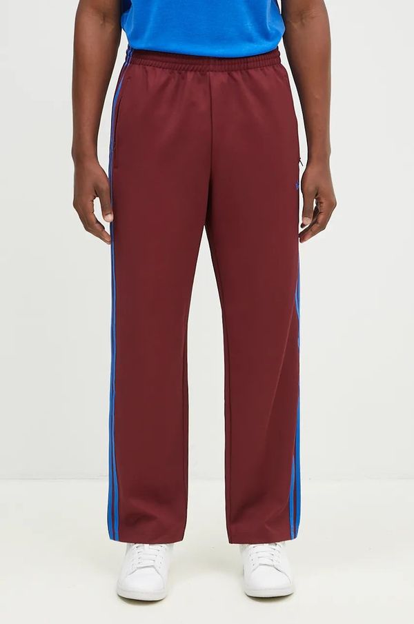 adidas Originals Donji dio trenirke adidas Originals Trackpant boja: bordo, s aplikacijom, JN5977