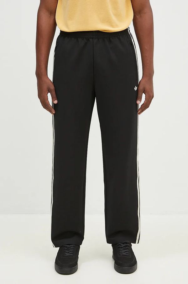 adidas Originals Donji dio trenirke adidas Originals Trackpant boja: crna, s aplikacijom, JN5976