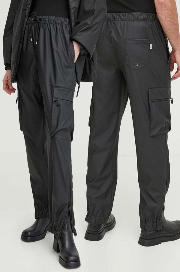 Rains Donji dio trenirke Rains 18850 Pants boja: crna, bez uzorka