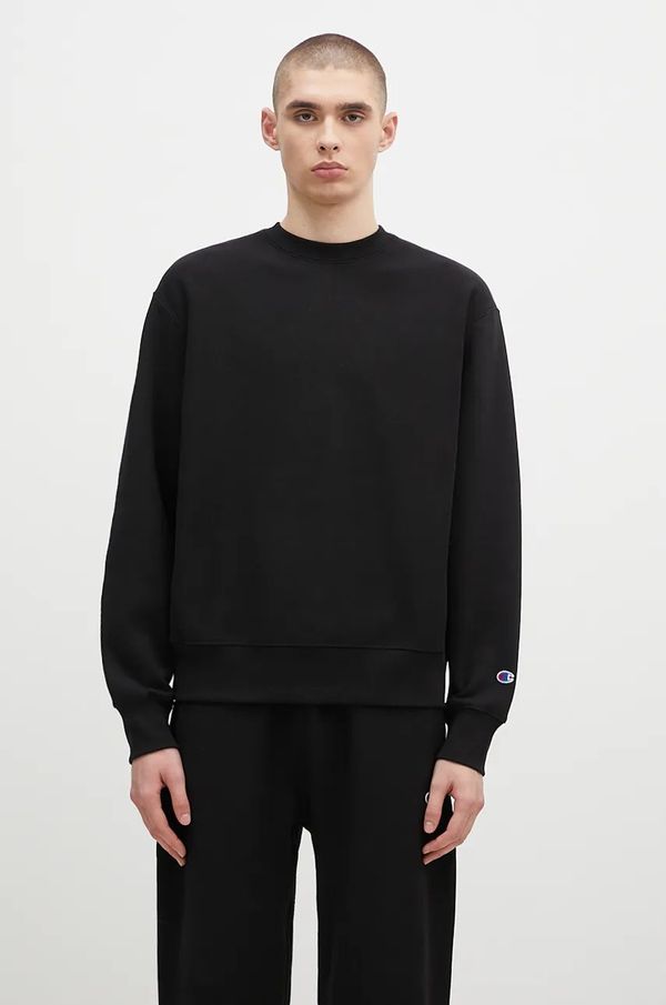 Champion Dukserica Champion Crewneck Sweatshirt za muškarce, boja: crna, bez uzorka, 220707