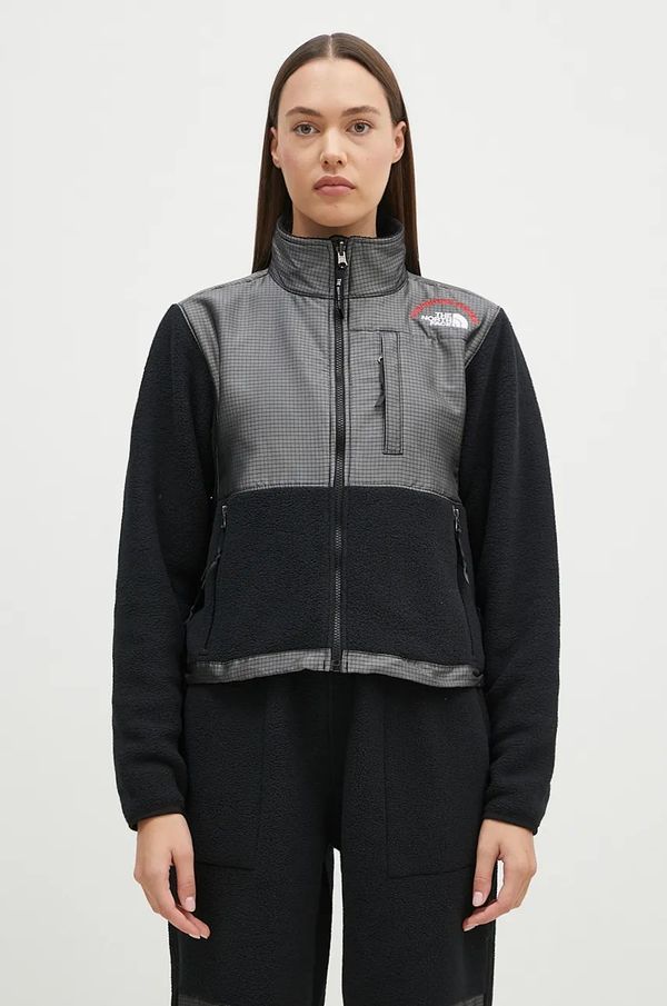 The North Face Dukserica od flisa The North Face TNF x 30th Years HMLYN boja: siva, s uzorkom, NF0A88YR4O41